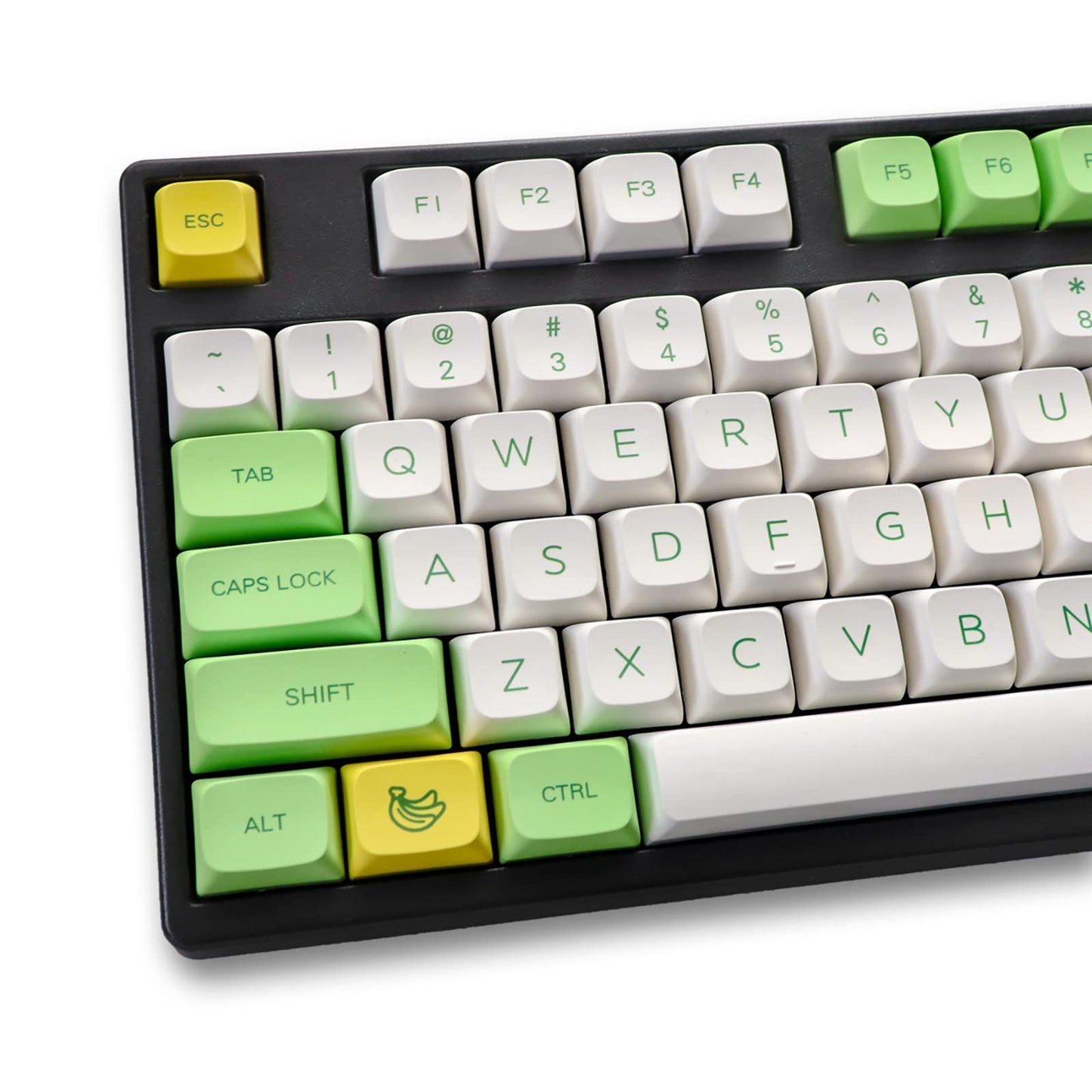 Gliging Keycaps 124 XDA Profile DYE-SUB Personalized Theme Gaming Keycap for Cherry Mx Switch Mechanical Keyboard