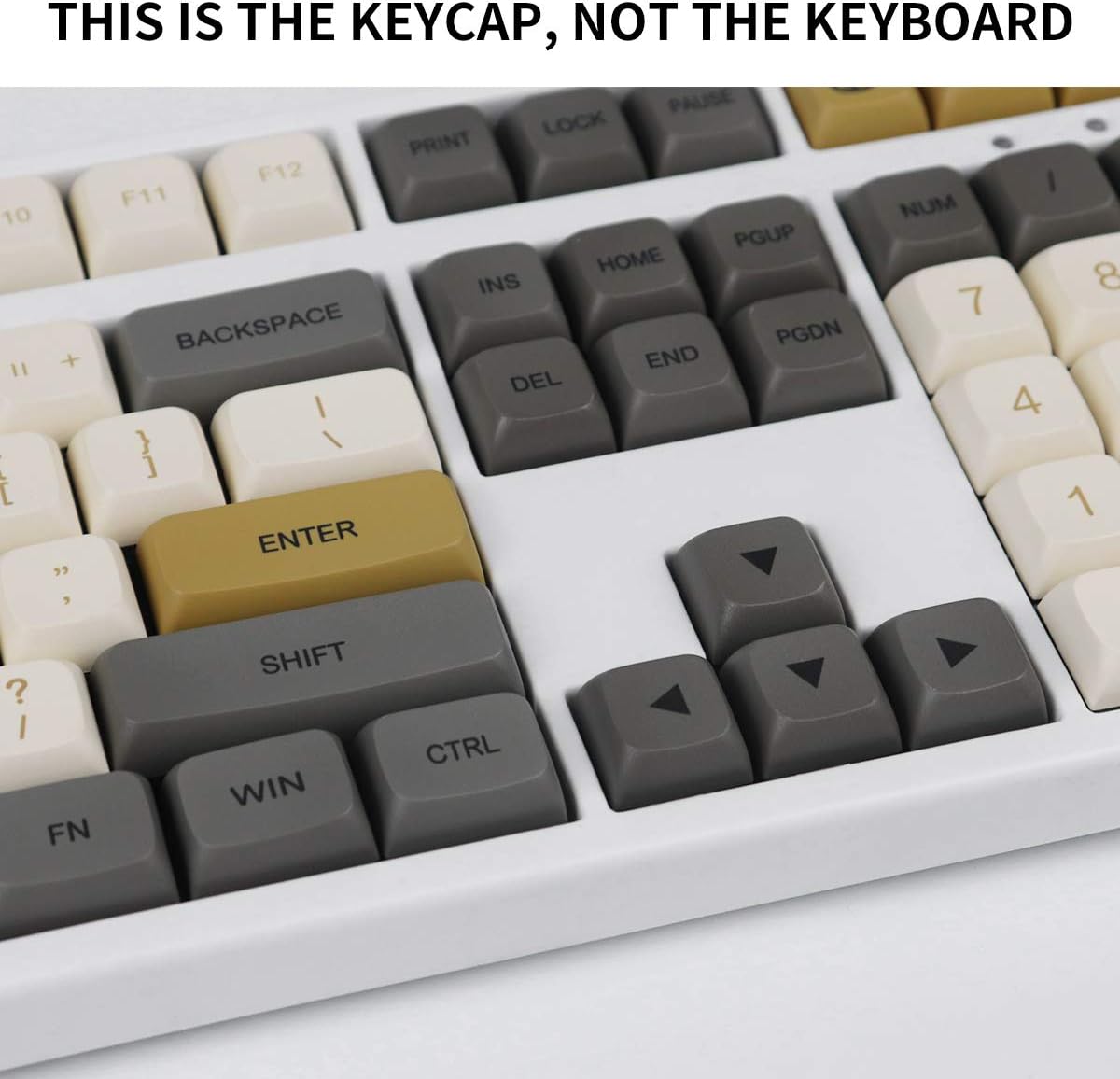 Gliging Keycaps 124 XDA Profile DYE-SUB Personalized Theme Gaming Keycap for Cherry Mx Switch Mechanical Keyboard