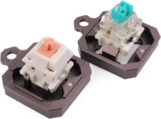 Gliging Metal Switch Opener Mechanical Keyboard Keycaps Lubricate Aluminum for Cherry Gateron Holy Panda and Kailh switches with Metal Magnet