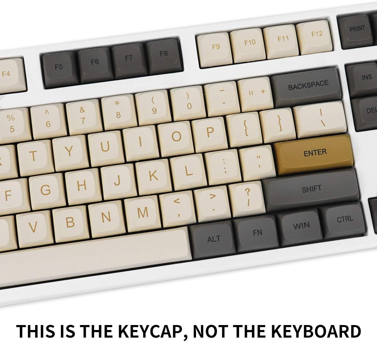 Gliging Keycaps 124 XDA Profile DYE-SUB Personalized Theme Gaming Keycap for Cherry Mx Switch Mechanical Keyboard