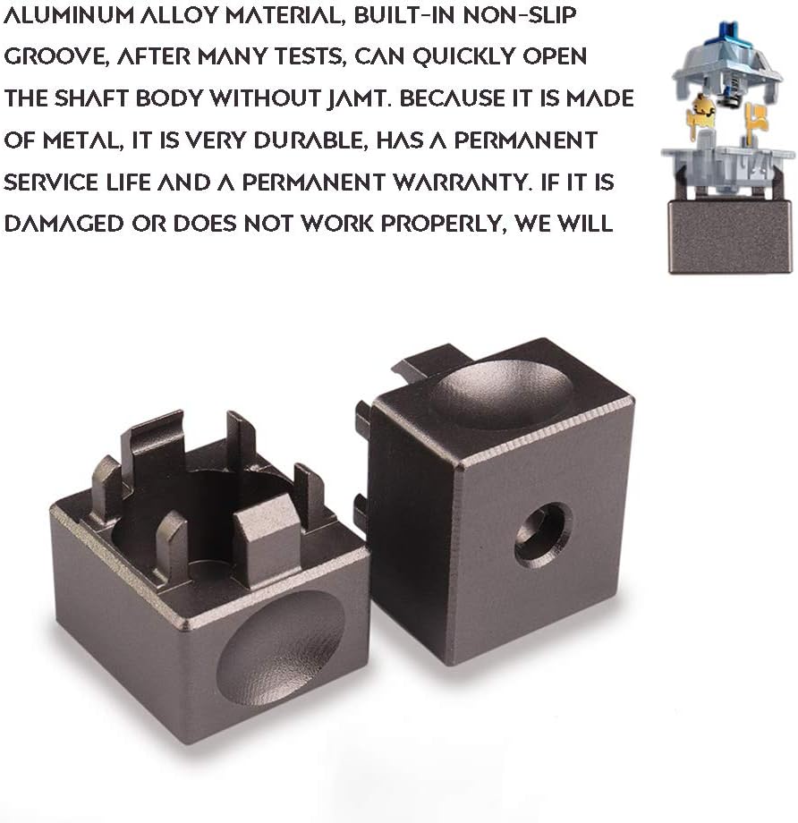 Metal Switch Opener Lubrication Kit Mechanical Keyboard Keycaps Aluminum Alloy Opener Instantly for Cherry mx Switches